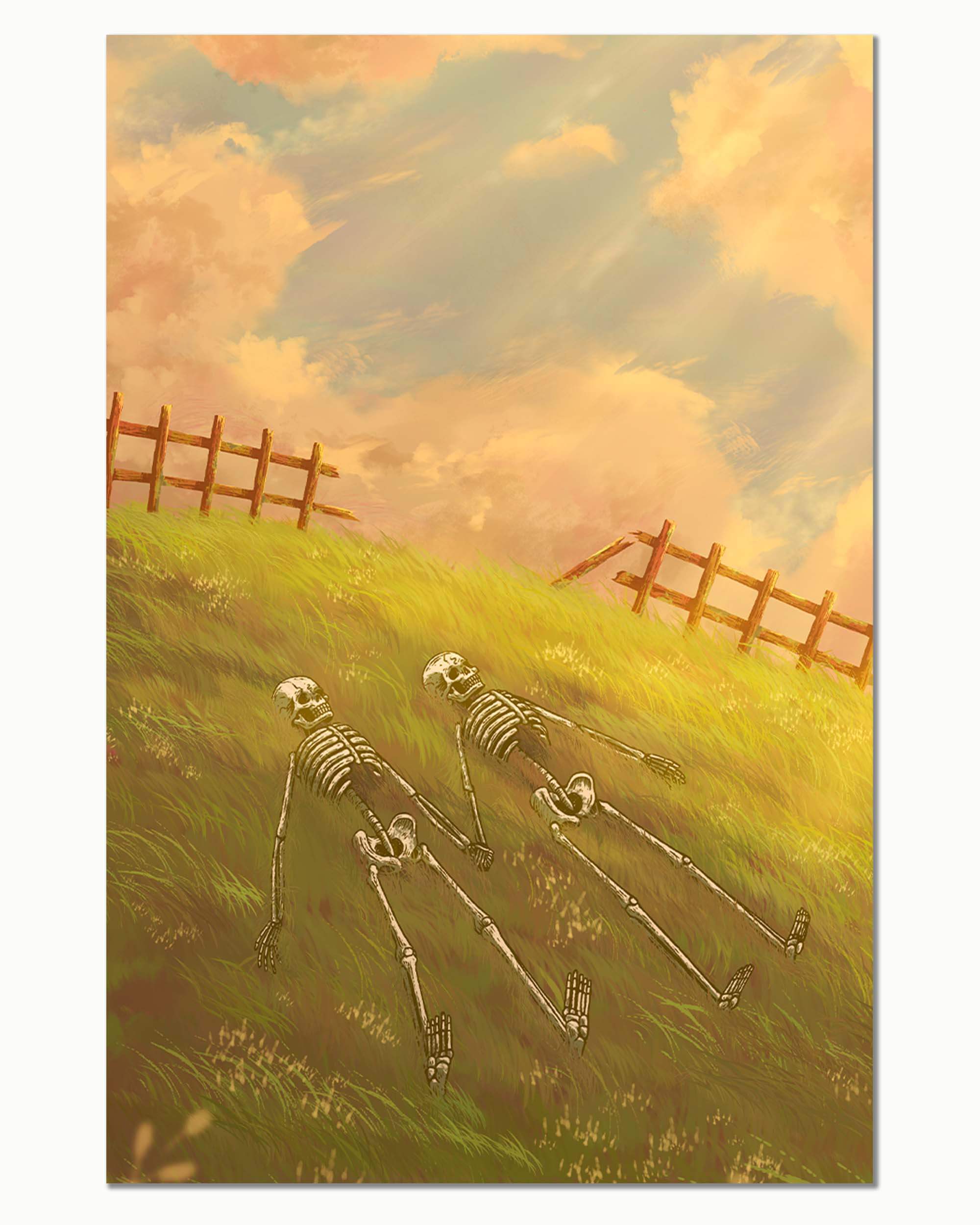 The Lovers Art Print