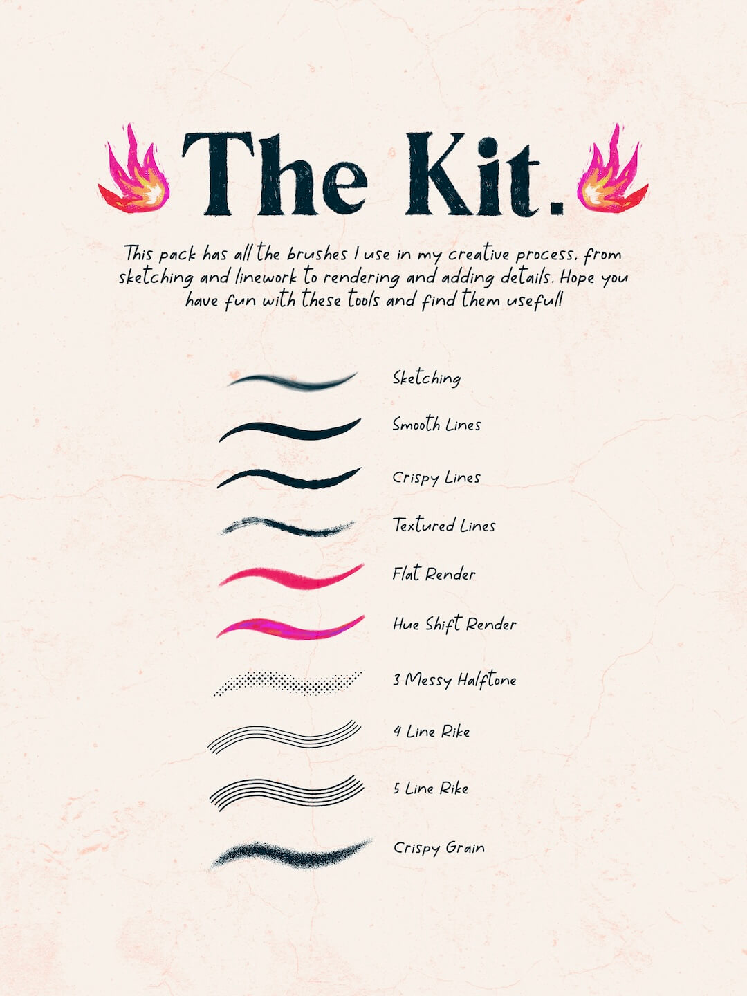 SkizoDraws Brush Pack for Procreate