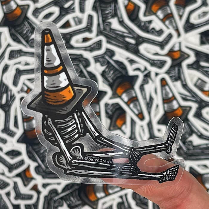 Dummy | Transparent Sticker