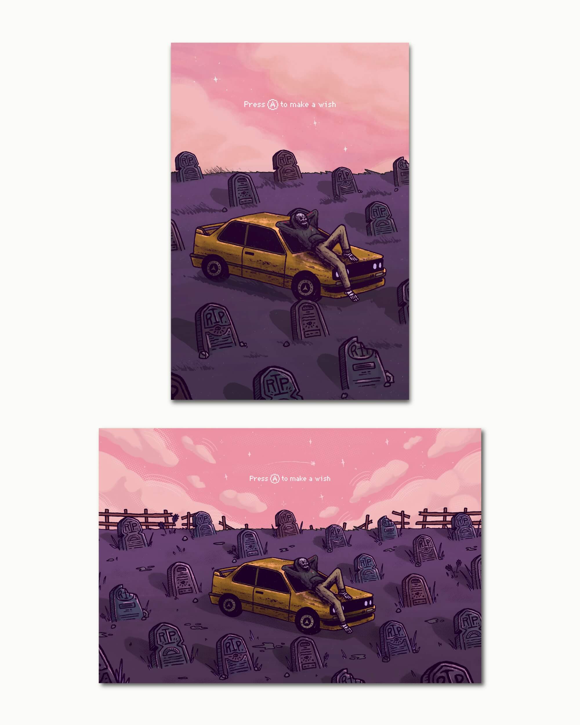 Starry Sky Art Print