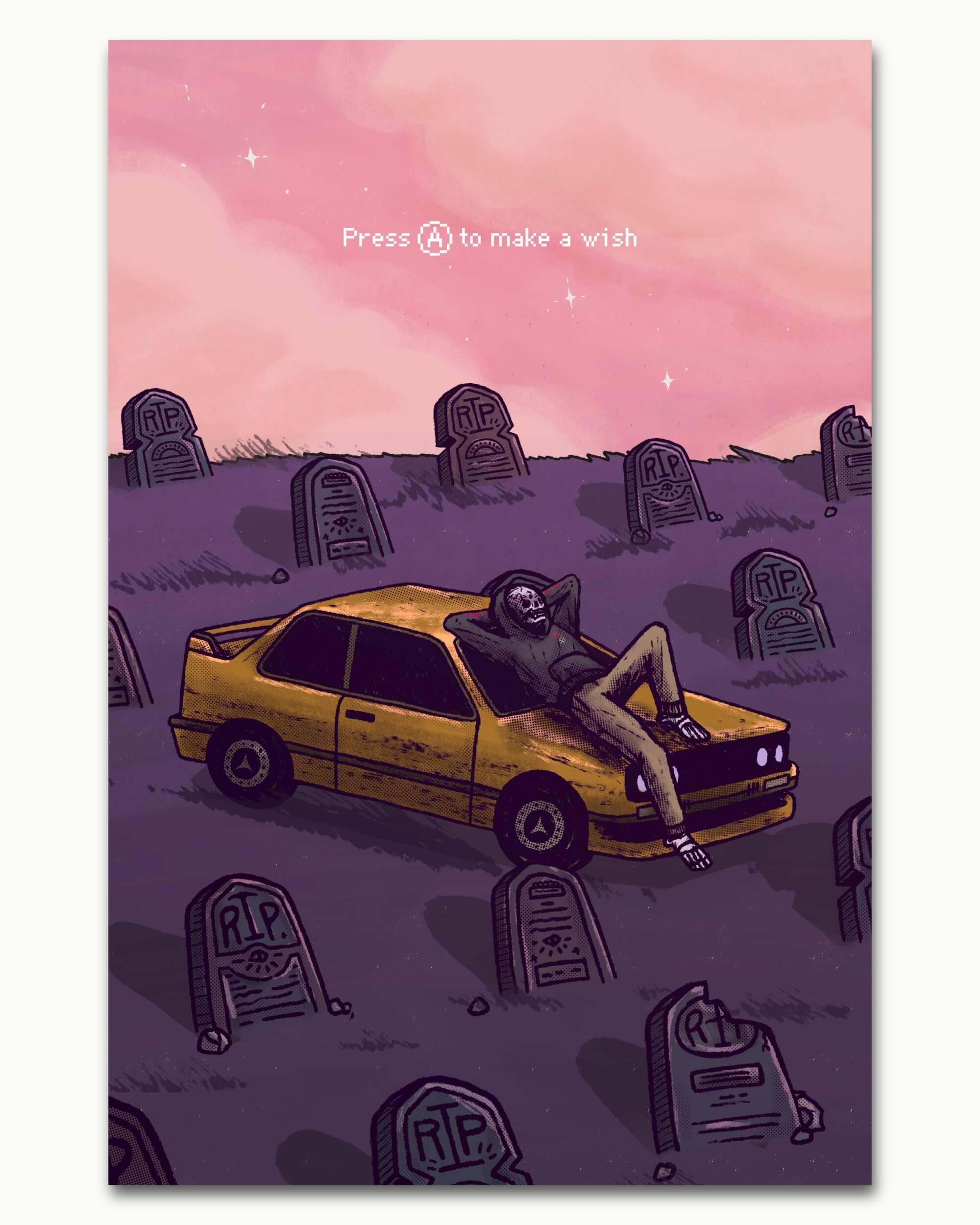 Starry Sky Art Print