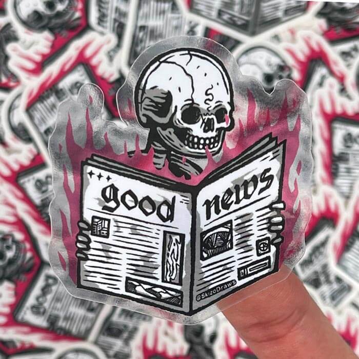 Good News | Transparent Sticker