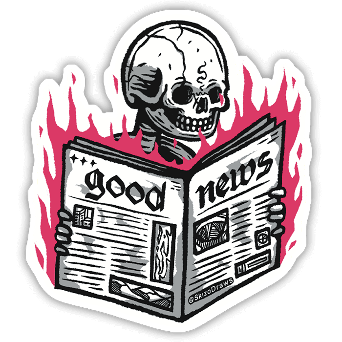 Good News | Transparent Sticker