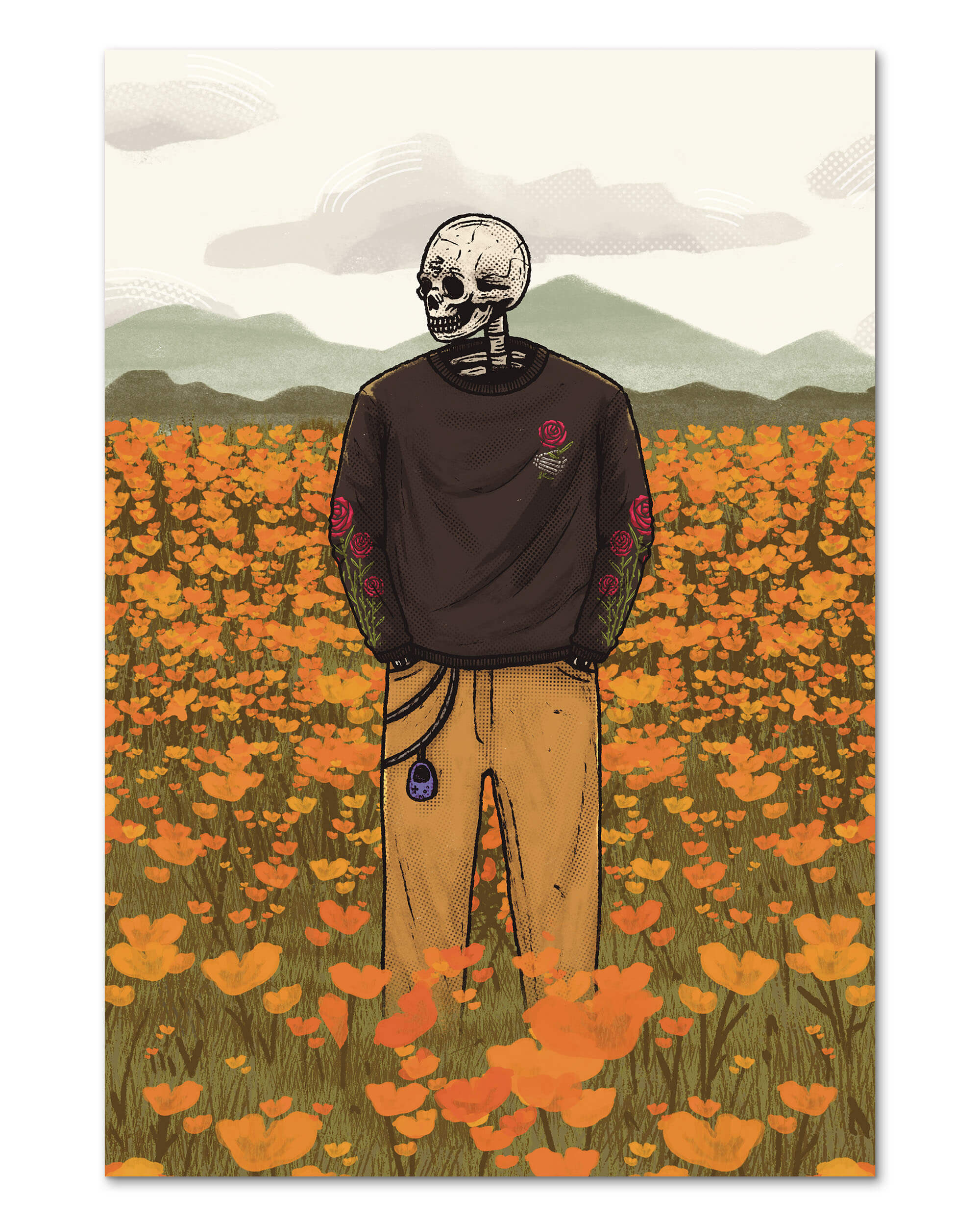 Yellow Field Print