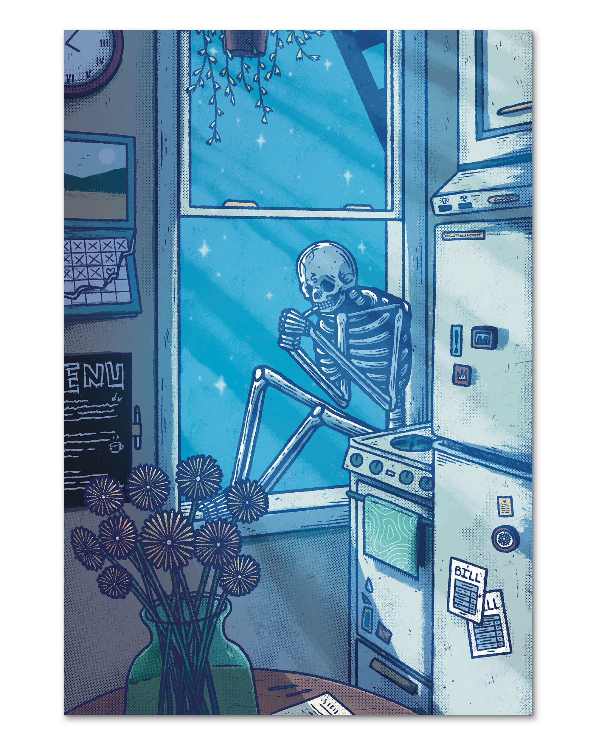 The Letter (Night) Print