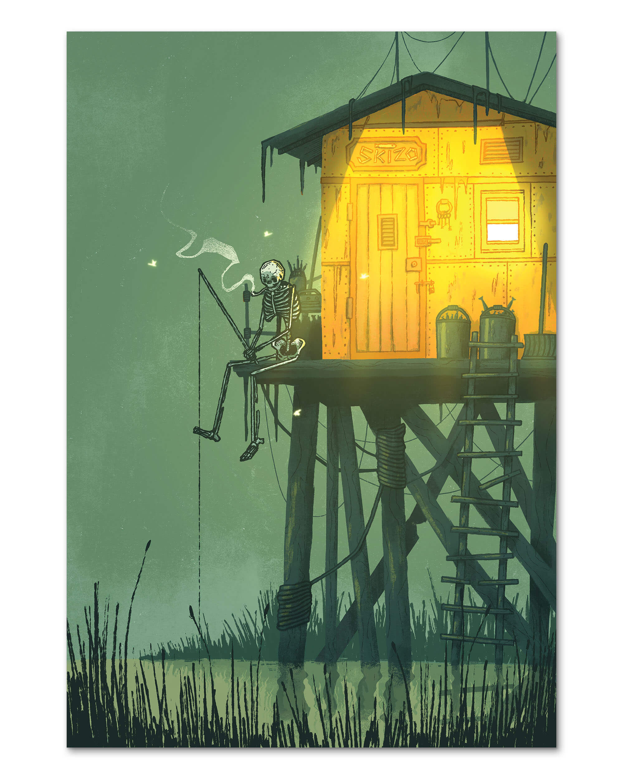 Fishing Print