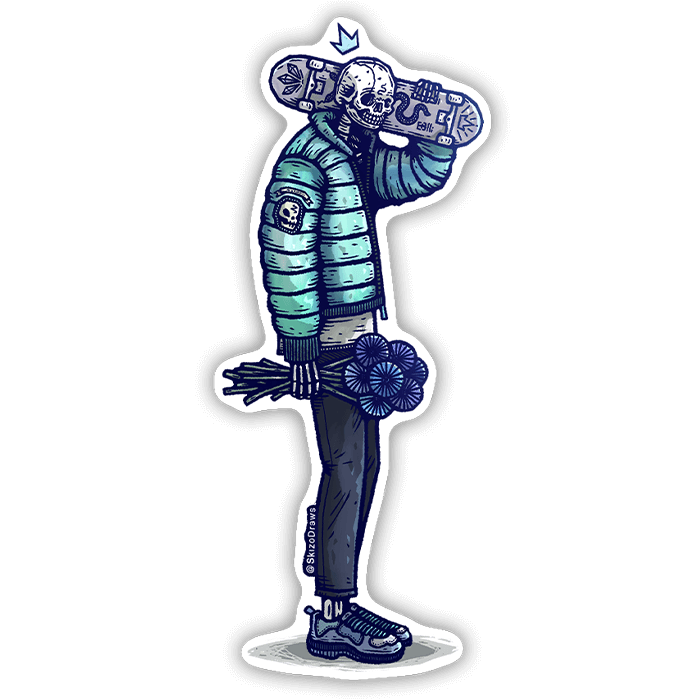 Sk8er Boi | Holographic Sticker