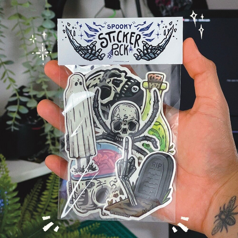 Spooky Sticker Pack