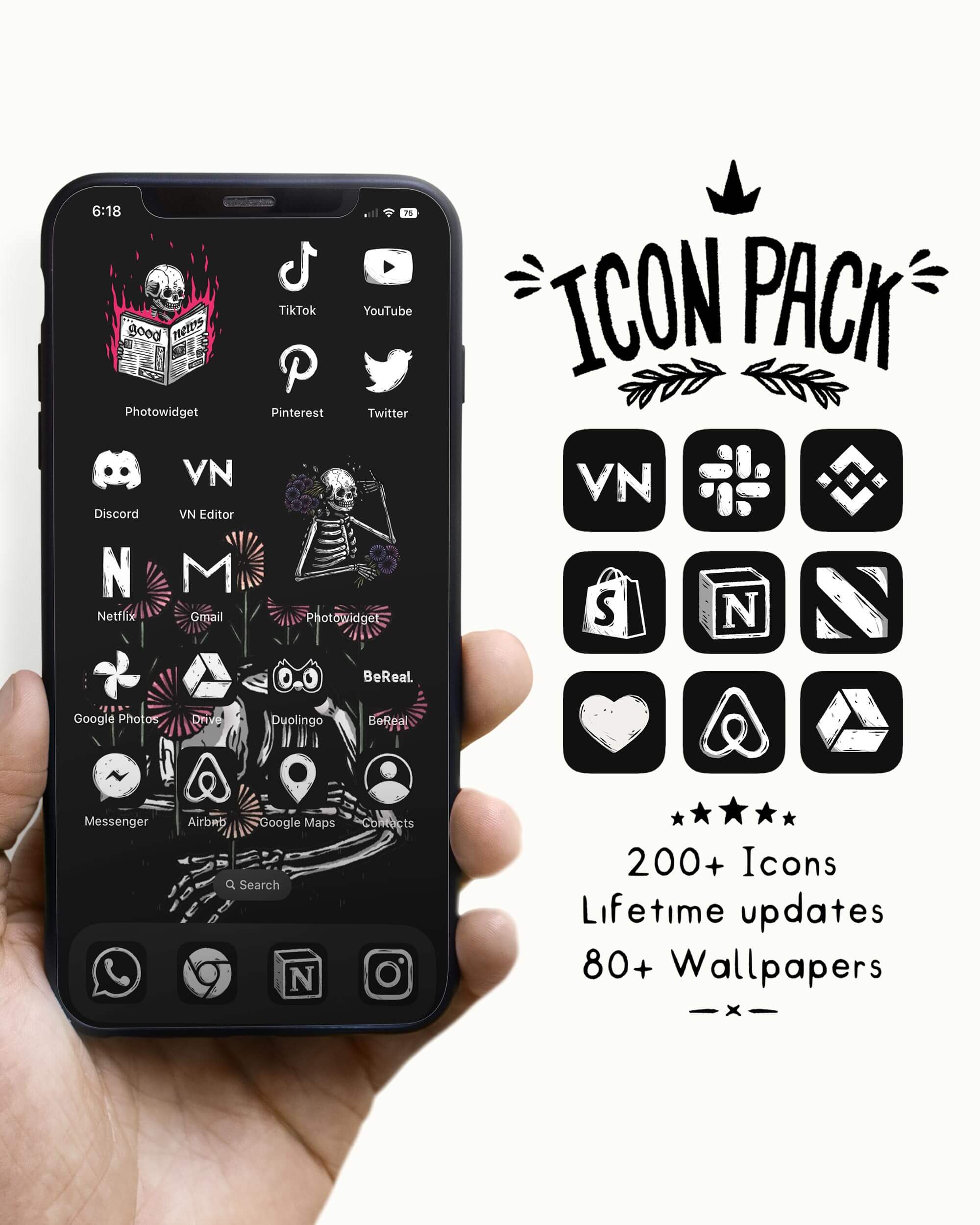 Icon Pack 200+ Icons