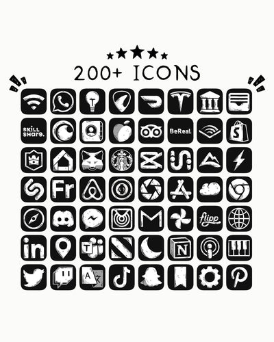 Icon Pack 200+ Icons