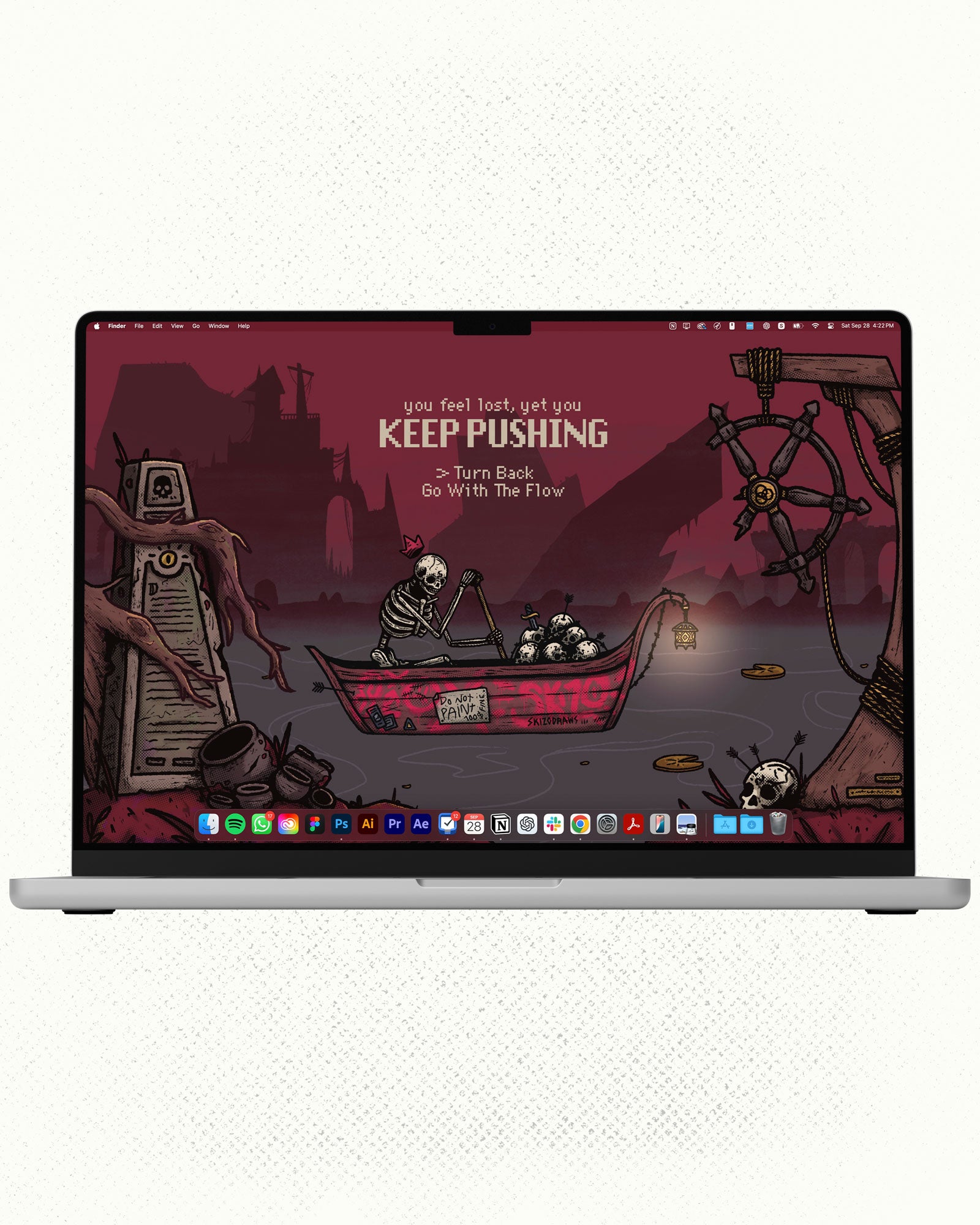 Keep Pushing Wallpaper | Desktop & Mobile