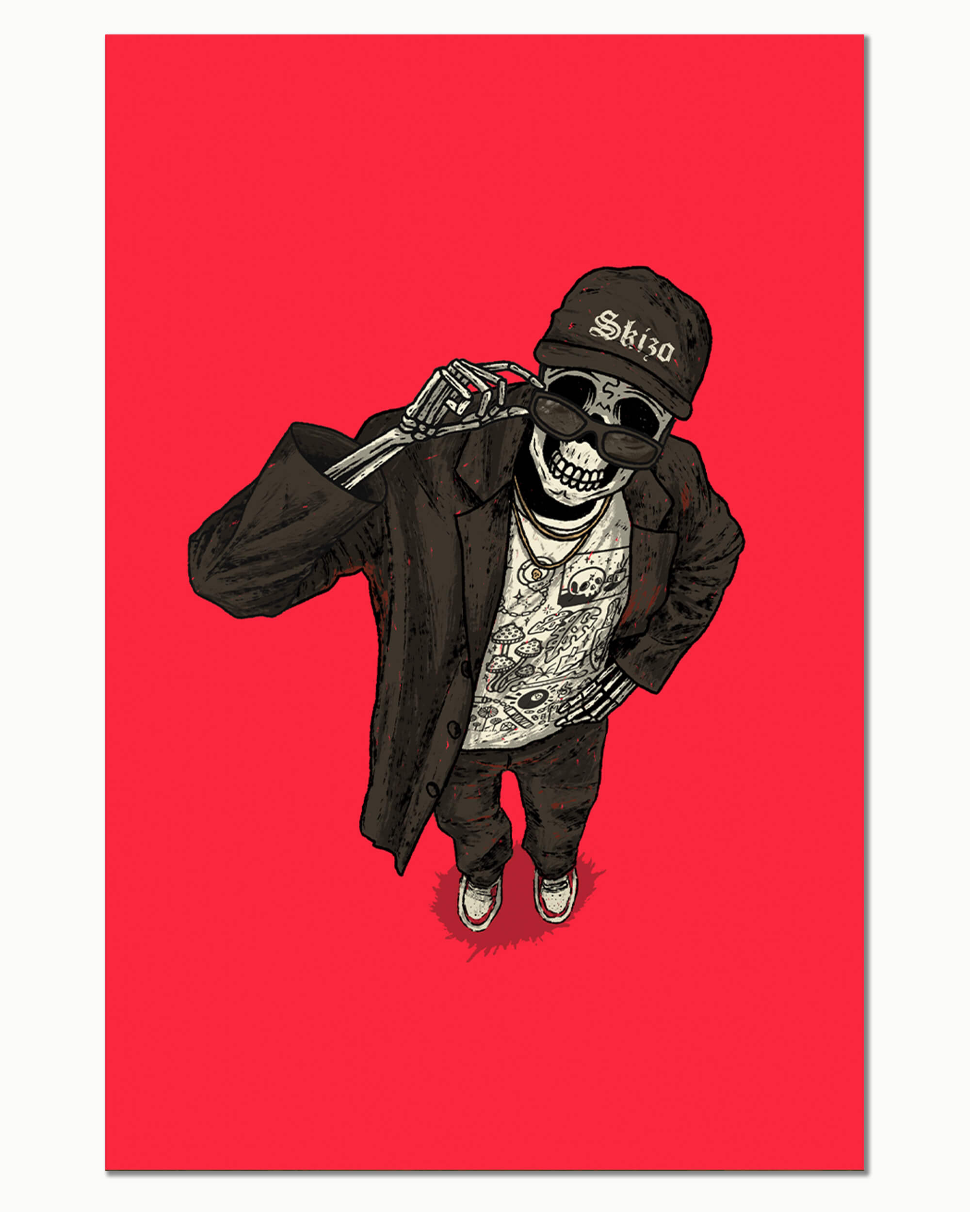 Skizo Art Print