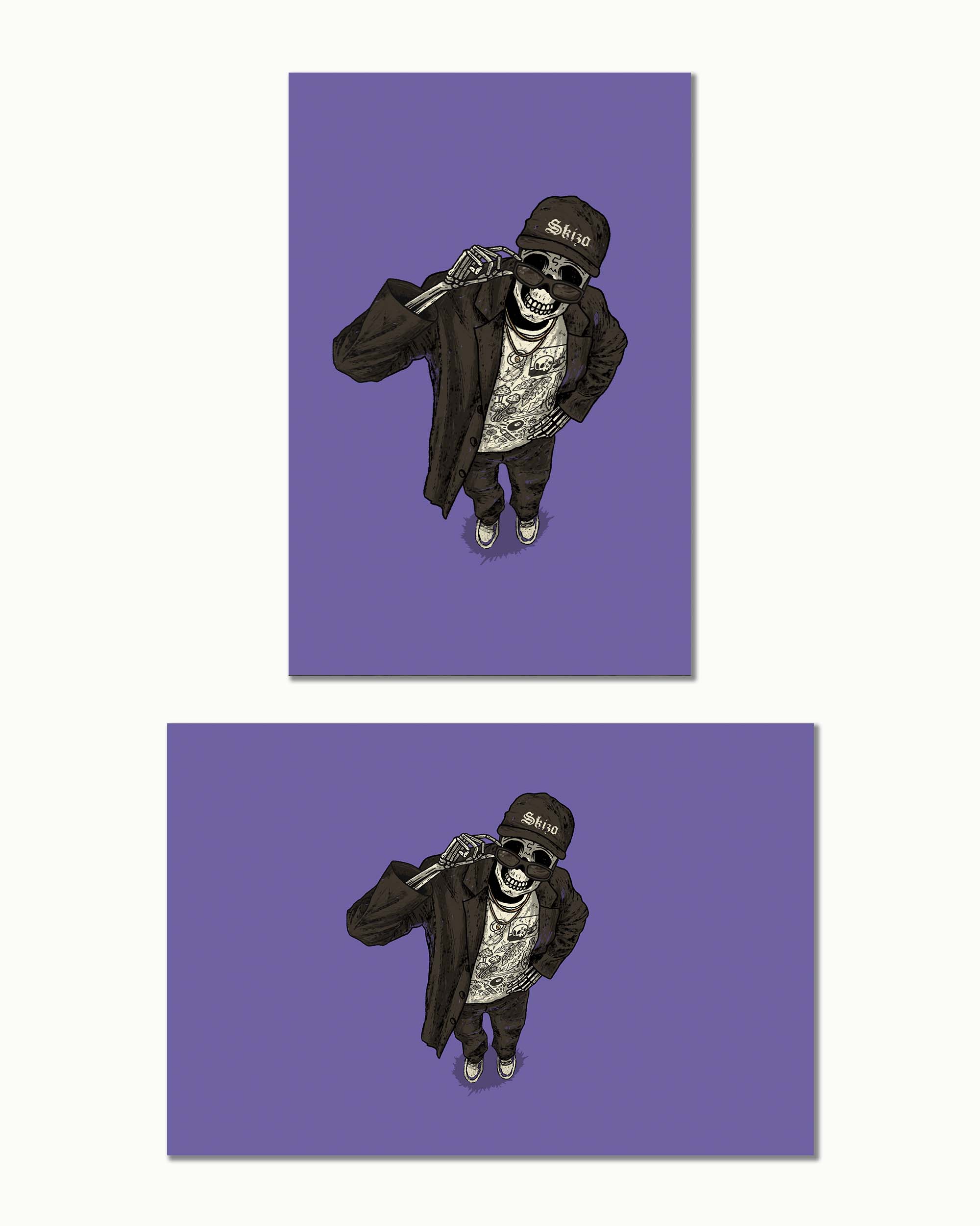 Skizo Art Print