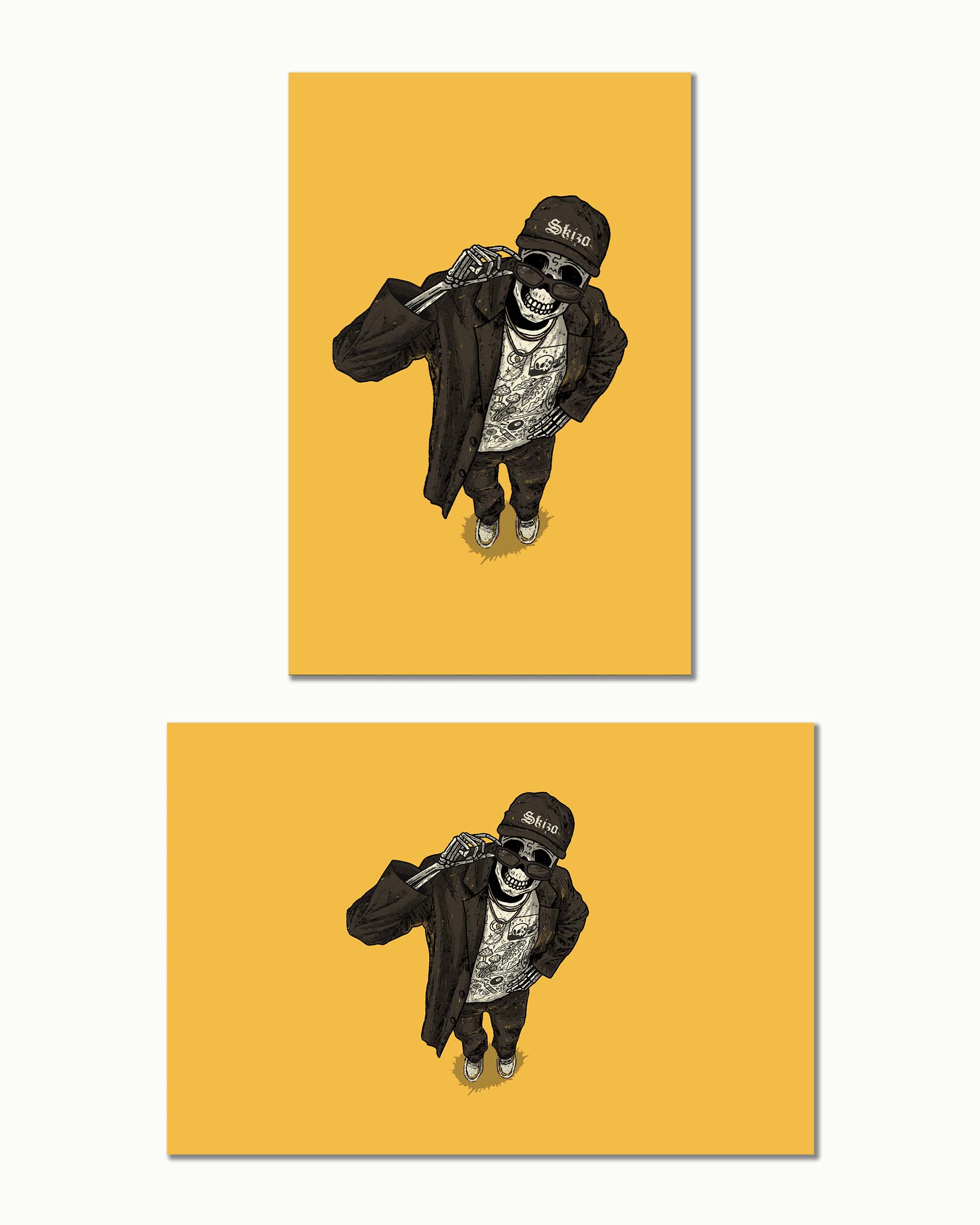 Skizo Art Print