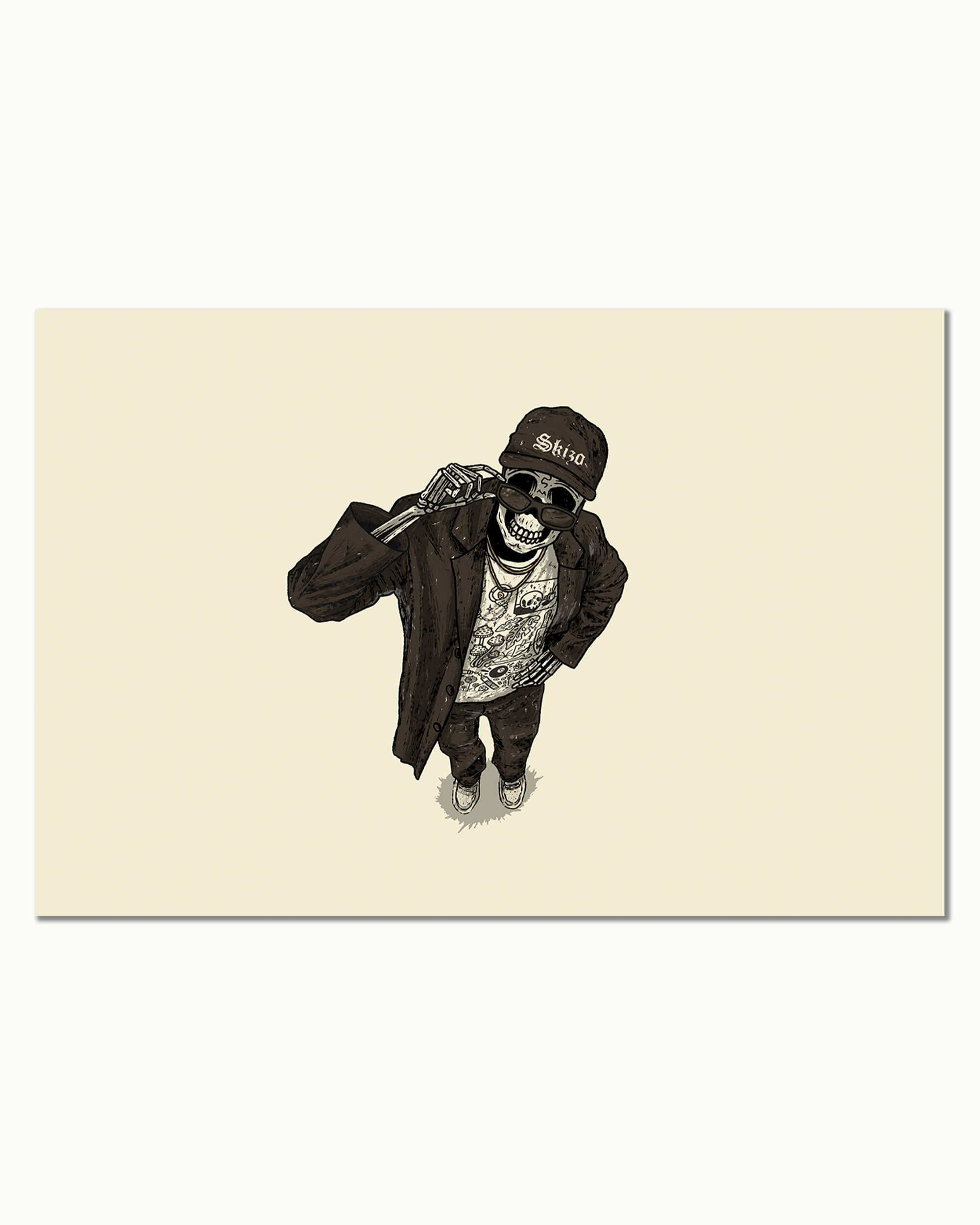 Skizo Art Print