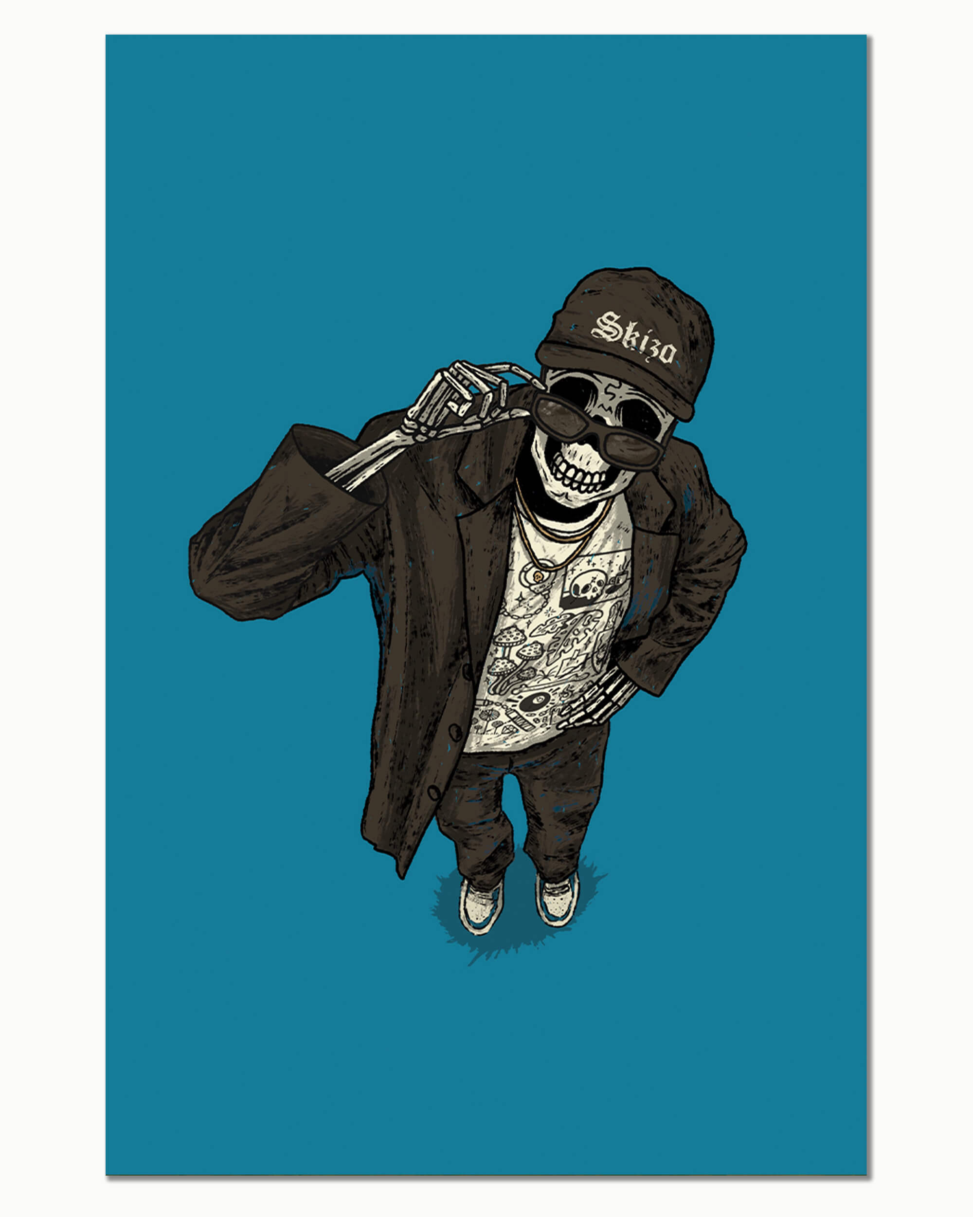 Skizo Art Print