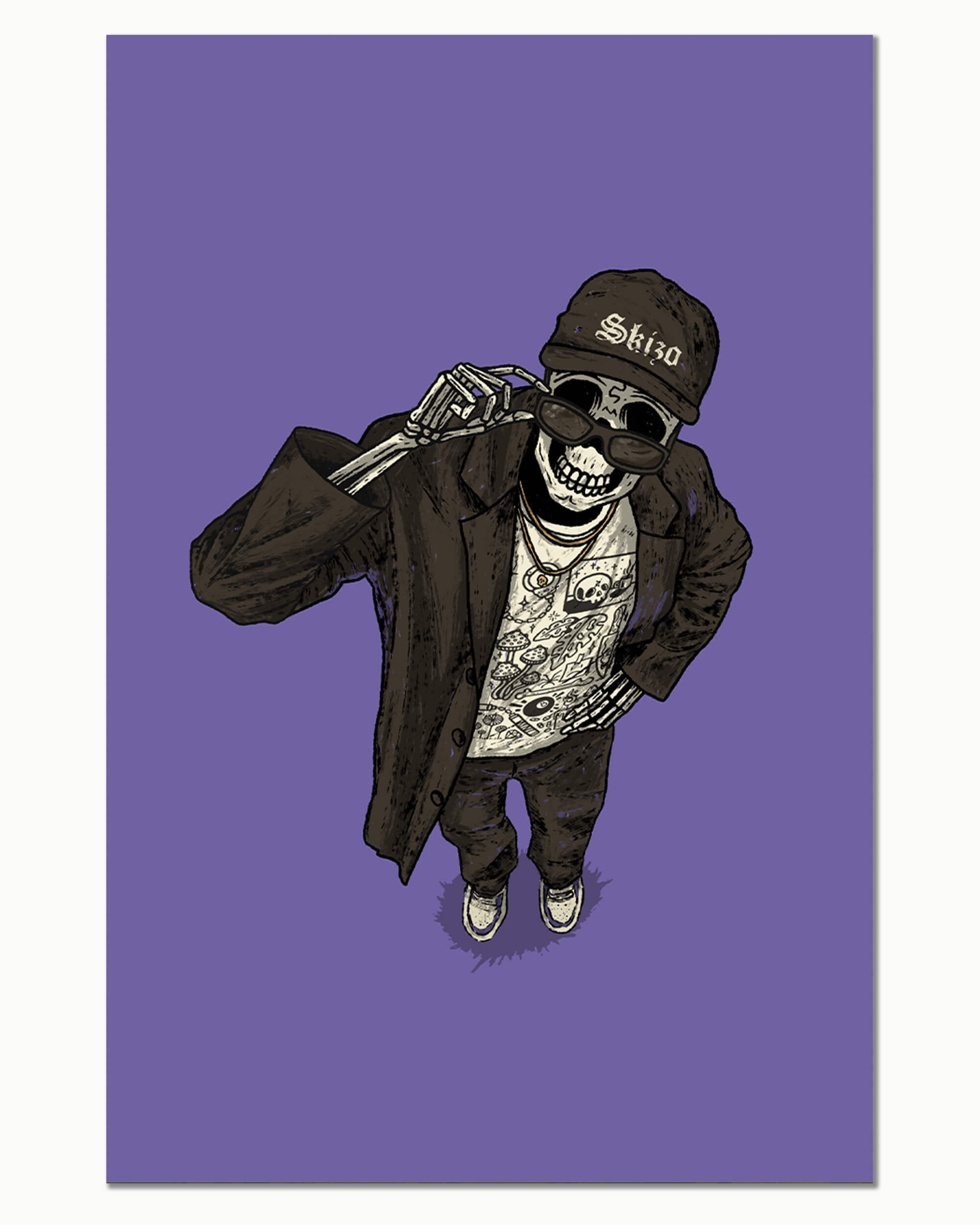Skizo Art Print