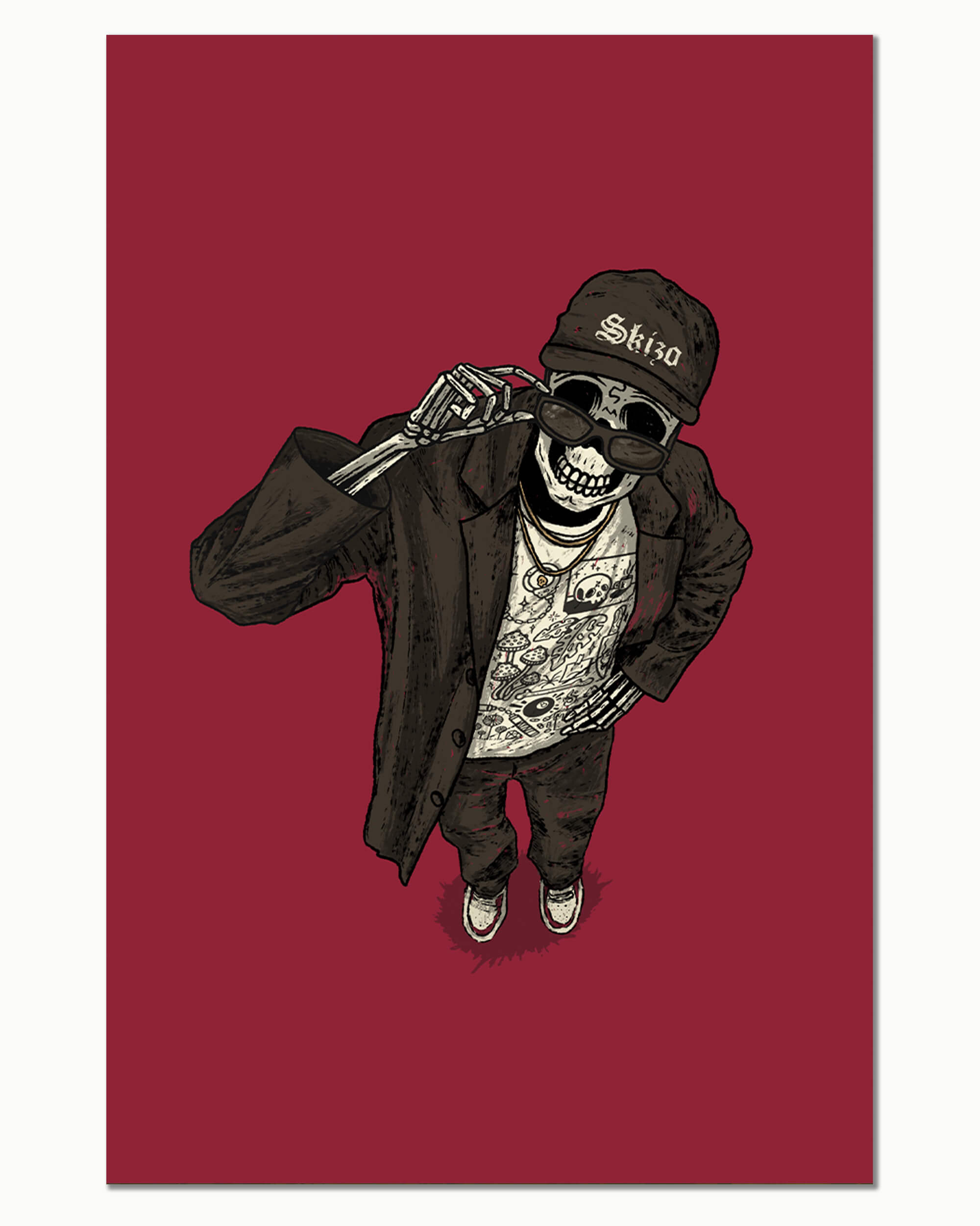 Skizo Art Print
