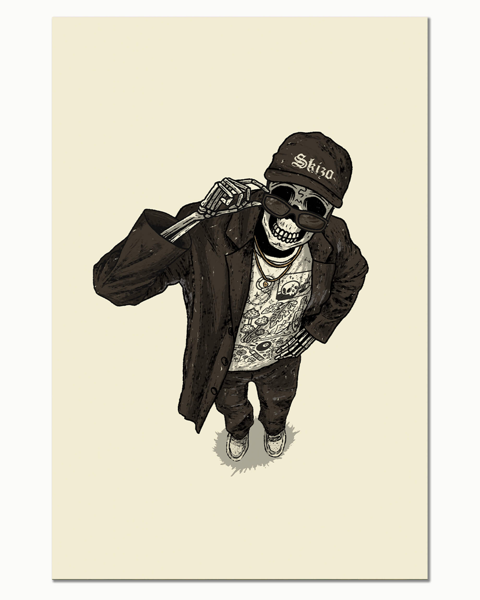 Skizo Art Print