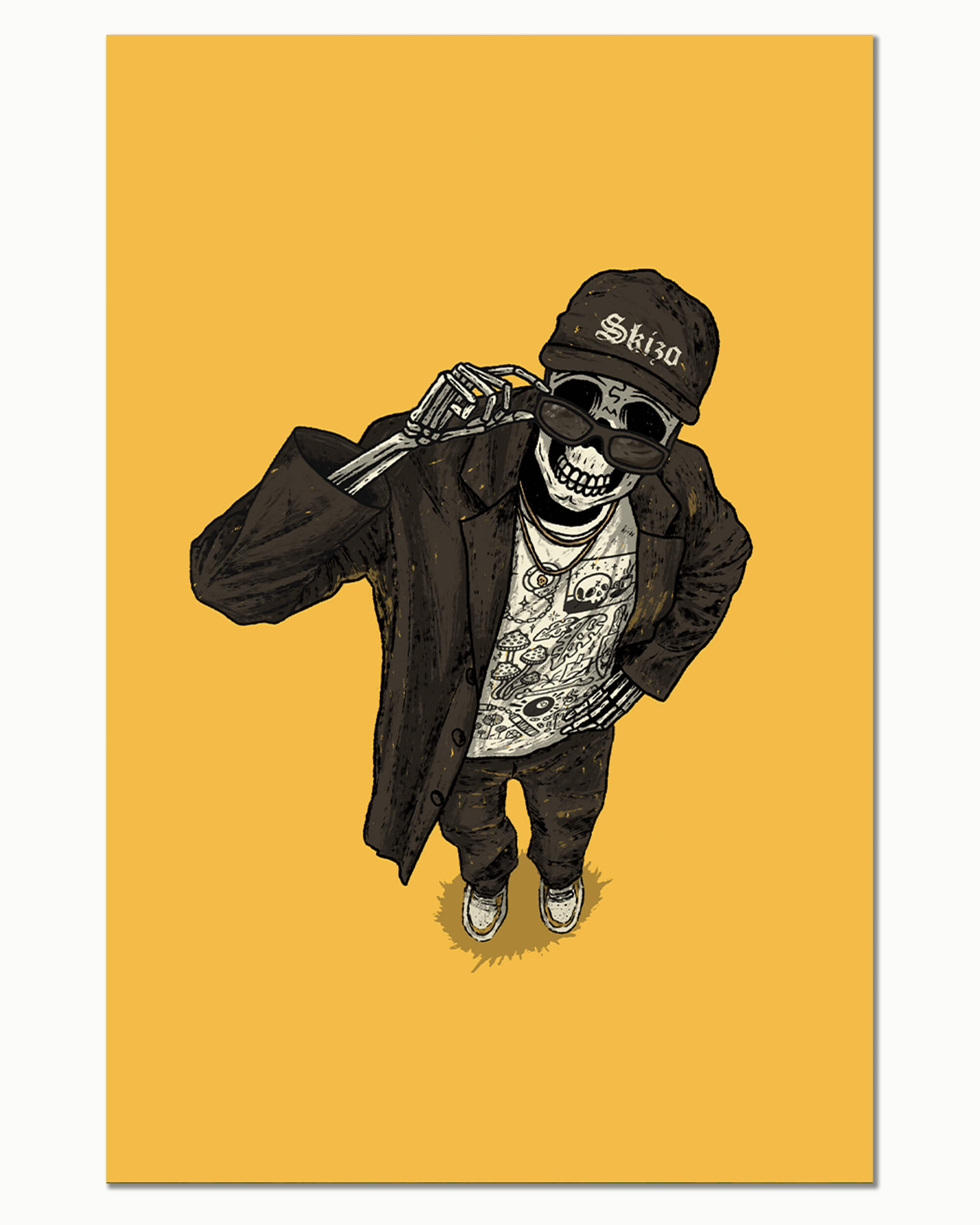 Skizo Art Print