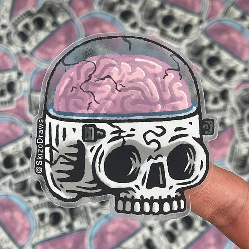 Fresh Mind | Transparent Sticker