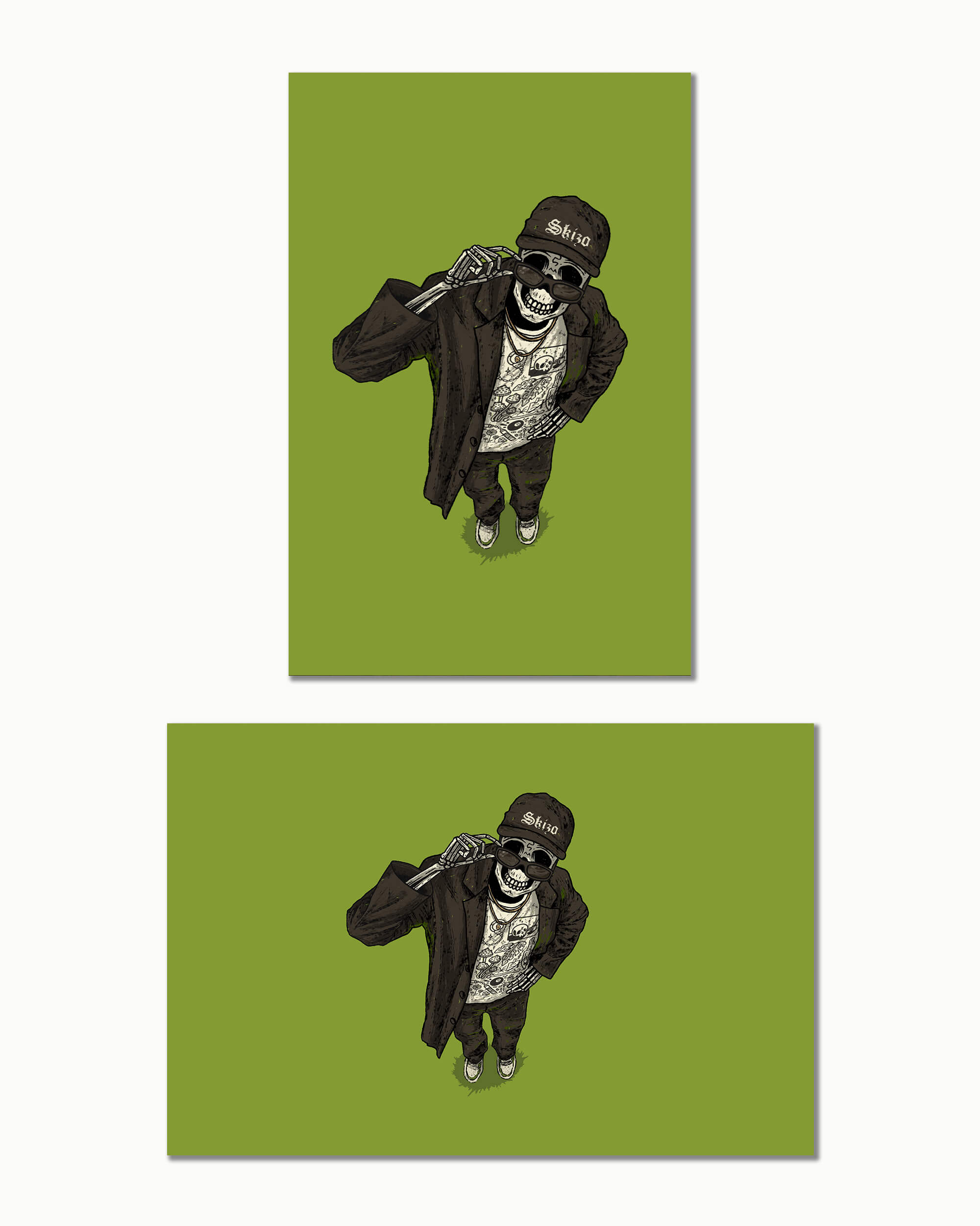 Skizo Art Print