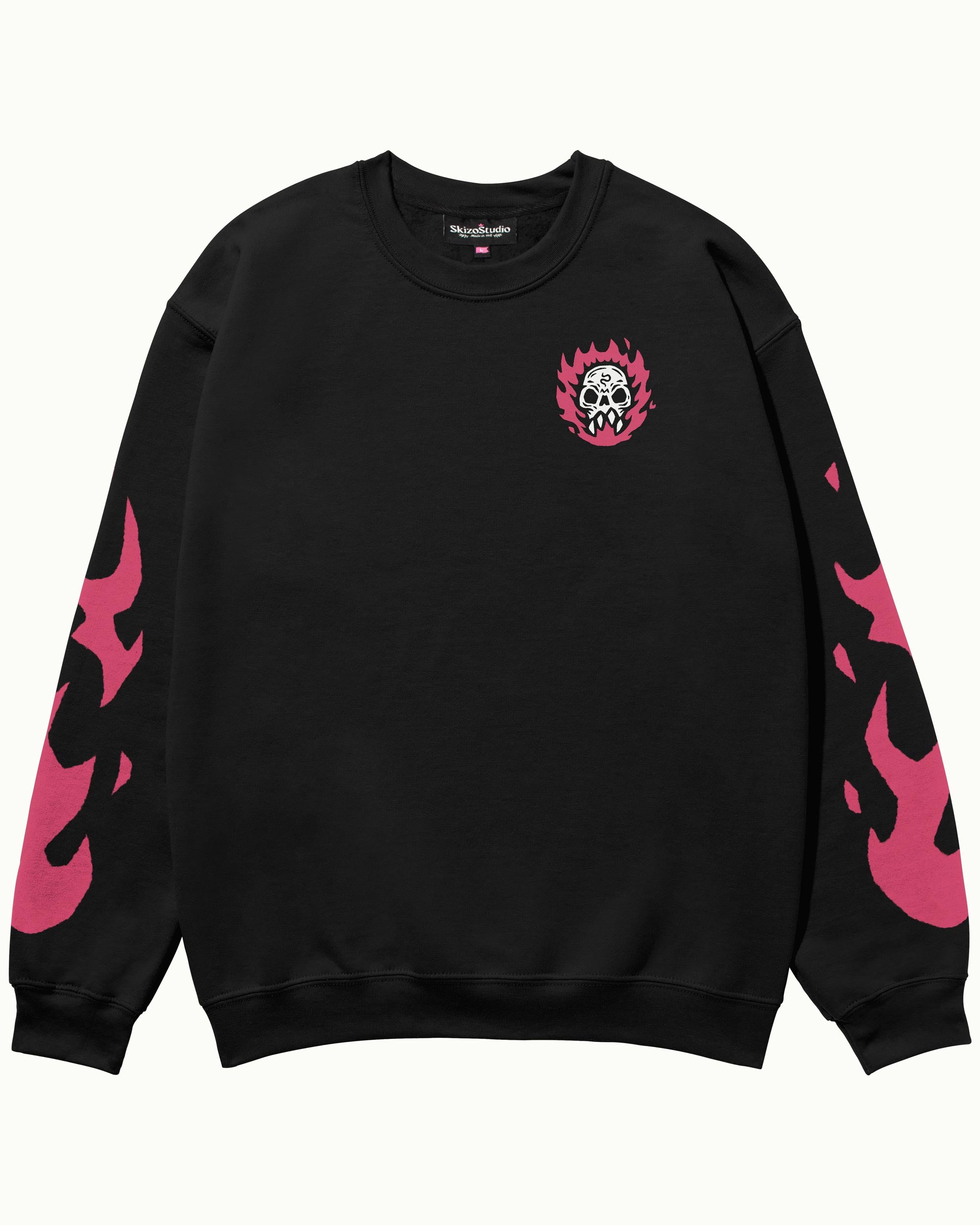 Flaming Crewneck