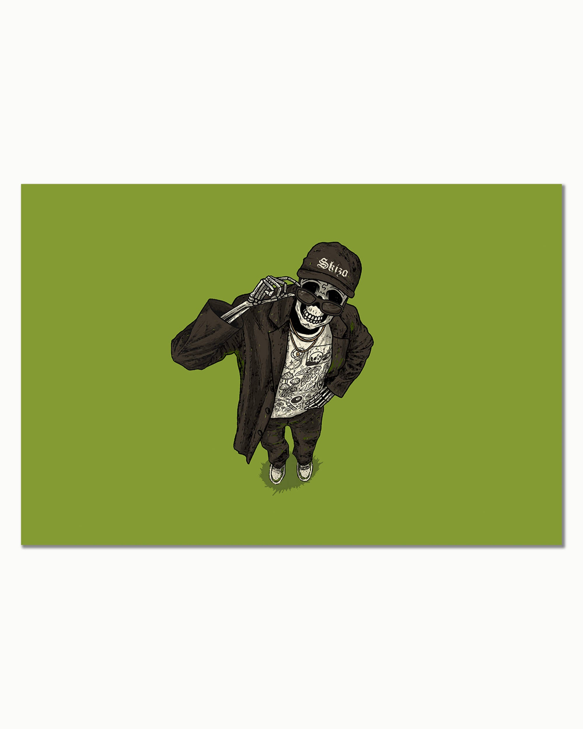 Skizo Art Print