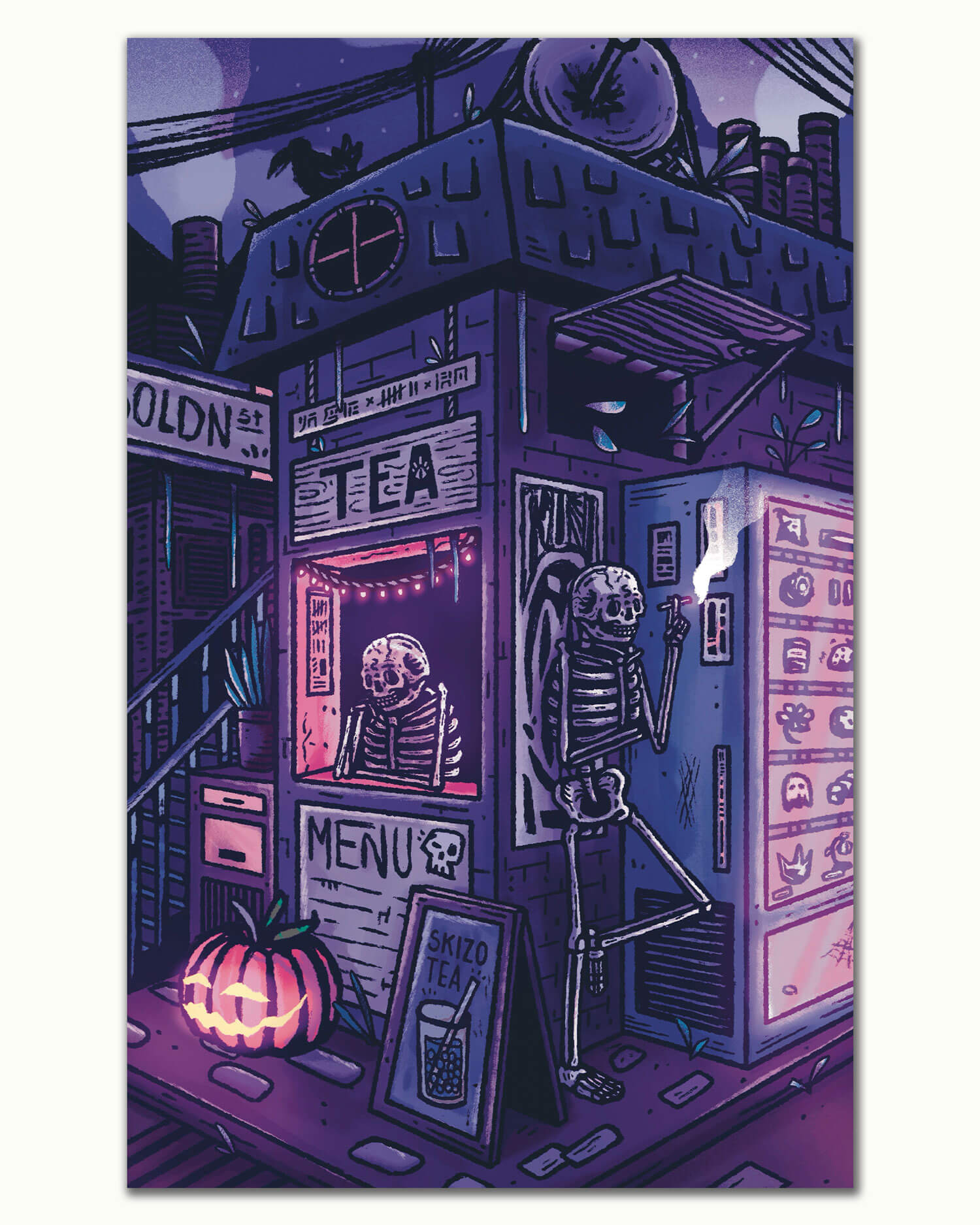 Tea Shop Print
