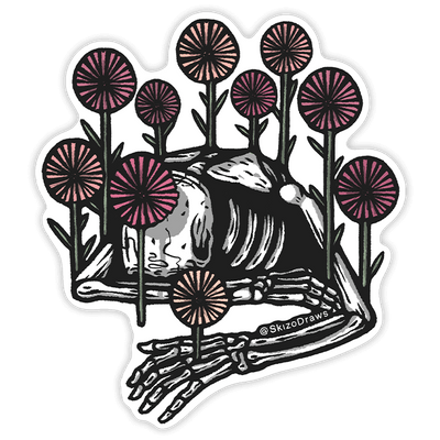 Blooming | Transparent Sticker