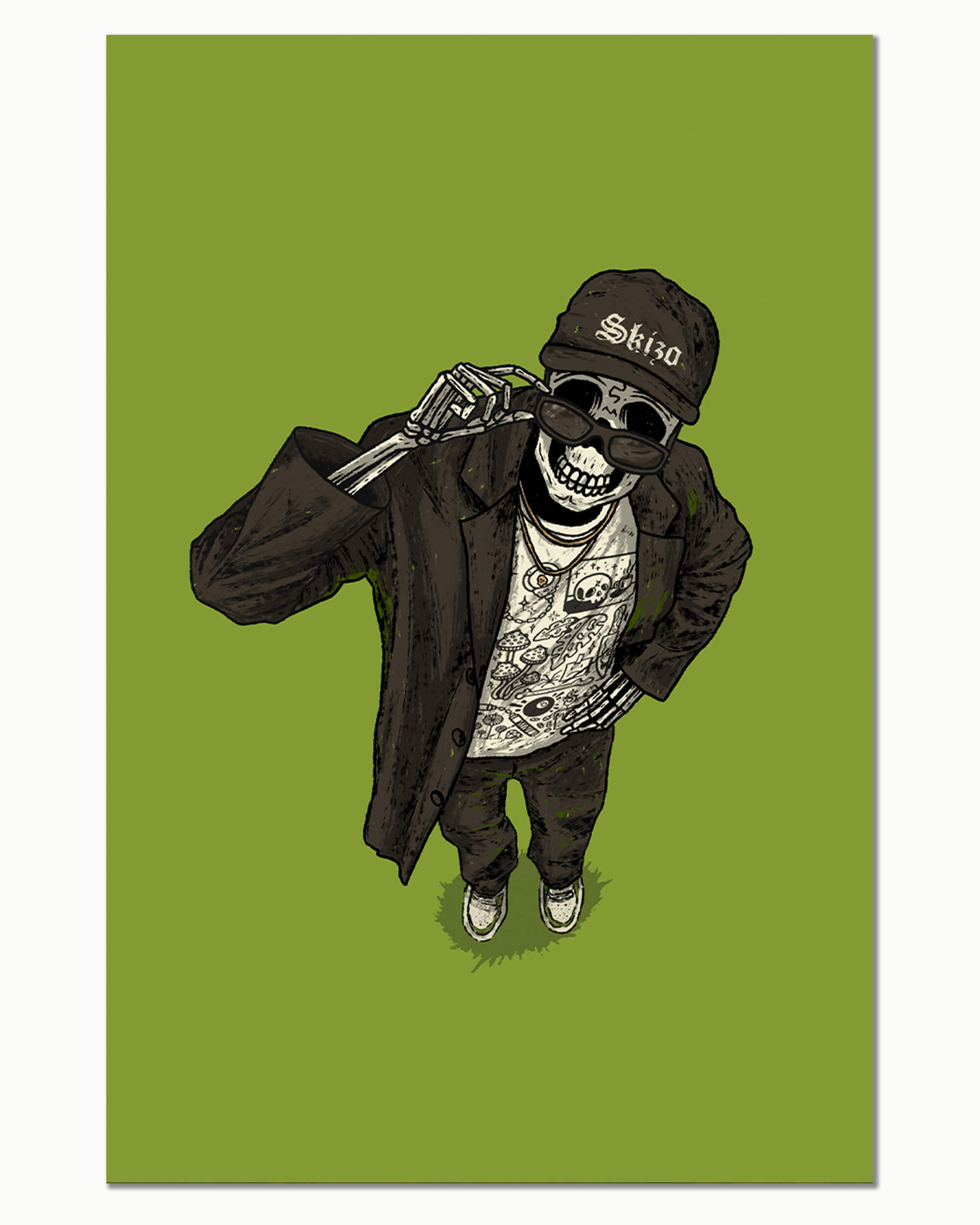 Skizo Art Print