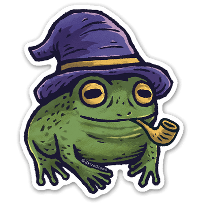 Magic Frog | Frosted Sticker