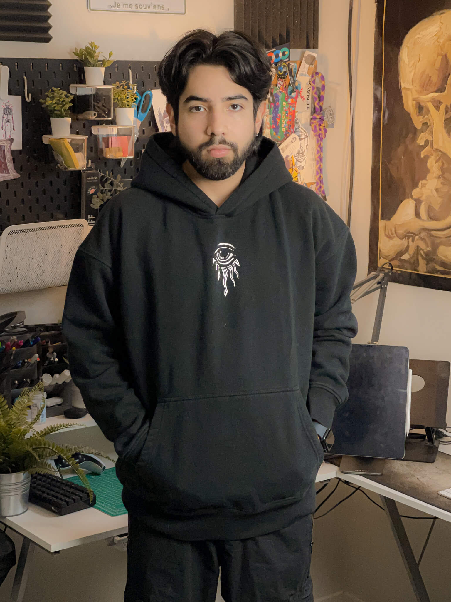 Gates of Hell Hoodie | Oversized Graphic Hoodie