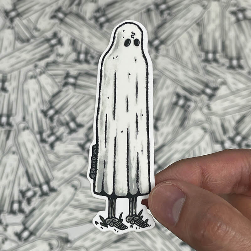 Ghosted | Vinyl Sticker