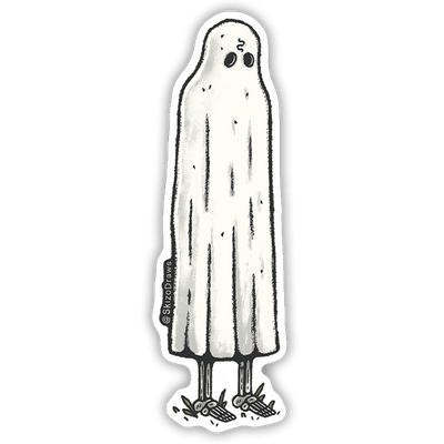Ghosted | Frosted Sticker
