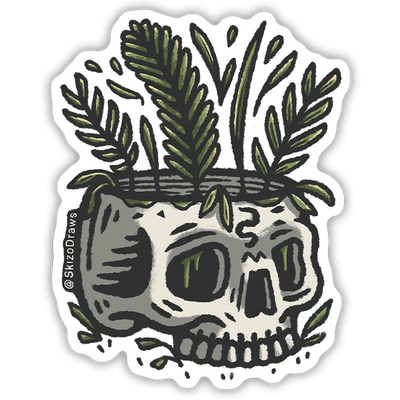 Overgrown | Vinyl Sticker