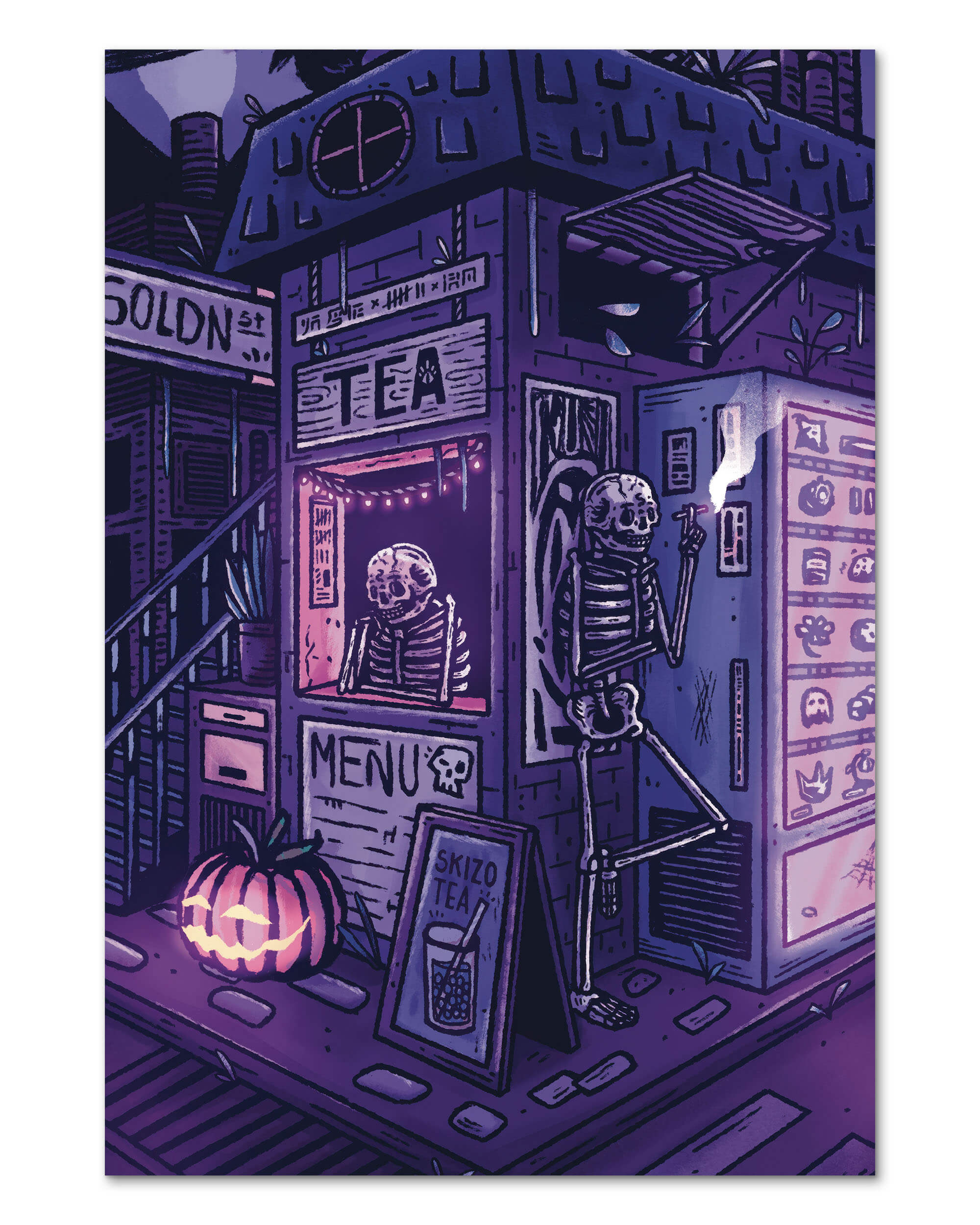 Tea Shop Print