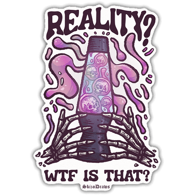 Reality | Holographic Sticker