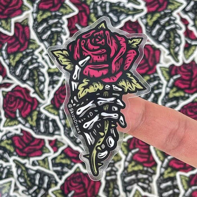Rose | Transparent Sticker